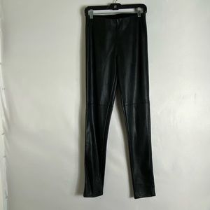 Divided pant leather